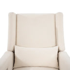 Fauteuil inclinable de luxe motorisé avec fonction pivotante et planeur, fauteuil inclinable de salon rembourré avec support lombaire