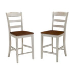 Ensemble îlot de cuisine 3 pièces en bois écru avec plateau rabattable – 122 x 63,5 x 91,5 cm