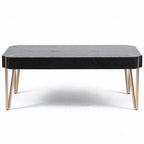 Table basse en bois et métal - 46,13 L