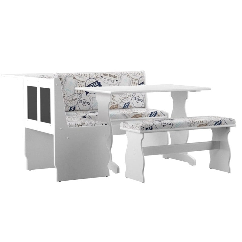 Ensemble de salle à manger 3 pièces pour coin petit-déjeuner
