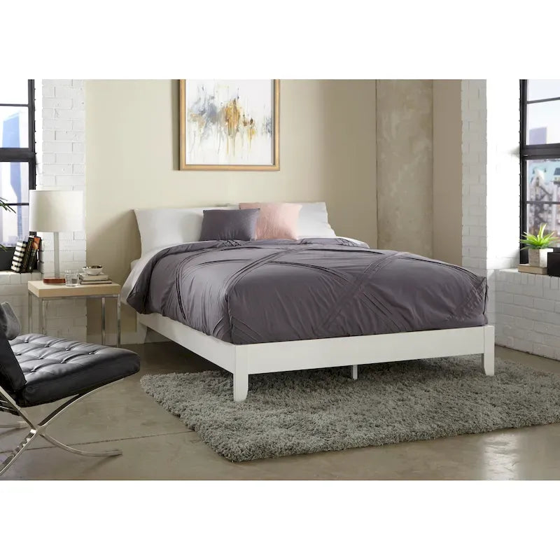 Lit plateforme grand format Simple Living Match