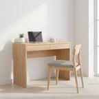 Porch & Den Wilbur Home Office Writing Desk with 2 Storage Drawers