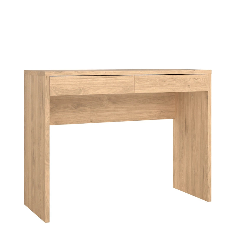 Bureau d'écriture pour bureau à domicile avec 2 tiroirs de rangement