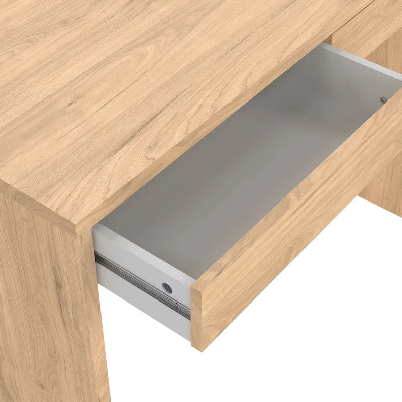 Bureau d'écriture pour bureau à domicile avec 2 tiroirs de rangement
