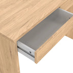 Bureau d'écriture pour bureau à domicile avec 2 tiroirs de rangement