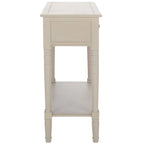 Console à 2 tiroirs gris - 35,8 x 13,8 x 29,5 - 36Wx14Dx30H