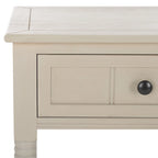 Console à 2 tiroirs gris - 35,8 x 13,8 x 29,5 - 36Wx14Dx30H