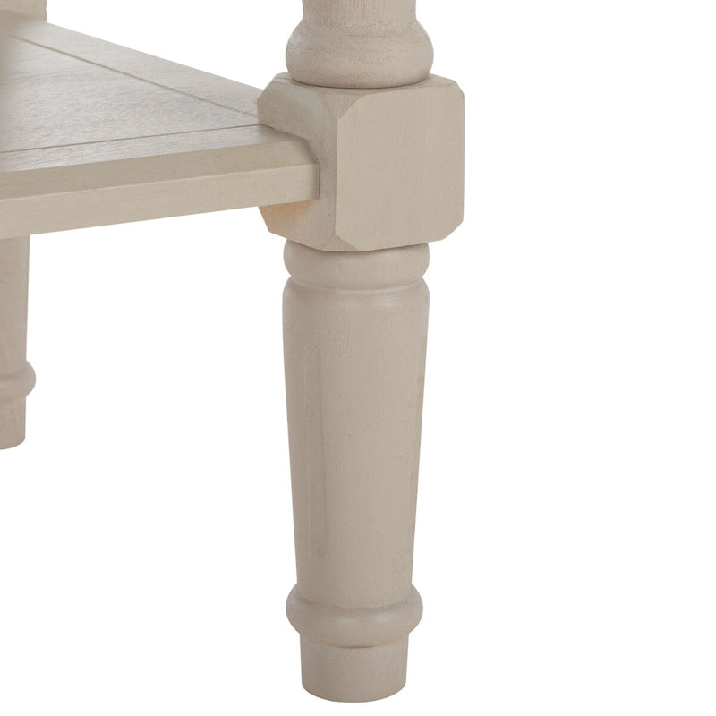 Console à 2 tiroirs gris - 35,8 x 13,8 x 29,5 - 36Wx14Dx30H