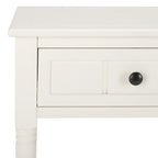 Console à 2 tiroirs gris - 35,8 x 13,8 x 29,5 - 36Wx14Dx30H
