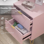 Commode 9 tiroirs et tables de chevet (lot de 2) pour chambre à coucher