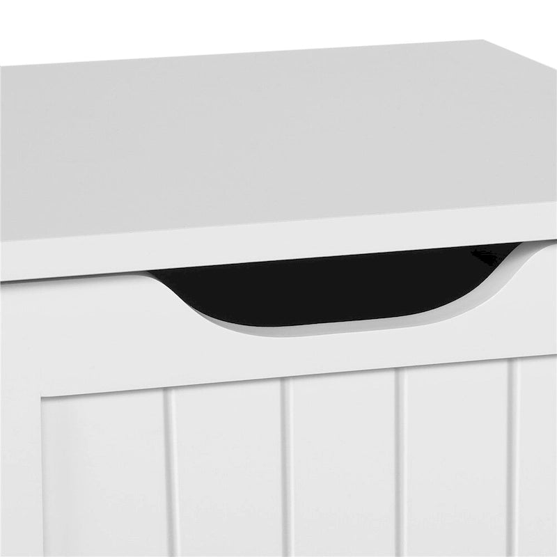 Meuble de Rangement Salle de Bain Meuble Colonne Étroit avec 4 Tiroirs