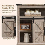 Meuble bas de salle de bain de style rustique, petit meuble de rangement pour salle de bain